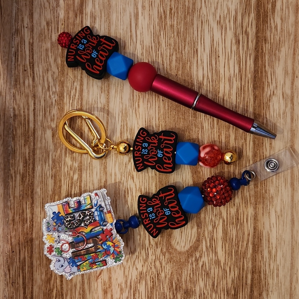 Beaded nurses set